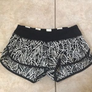 Lululemon speed shorts